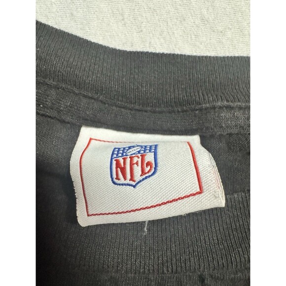 Y2K 2003 Oakland Raiders Long Sleeve T Shirt XL Arm Sleeve Print NFL Licensed - Picture 4 of 7